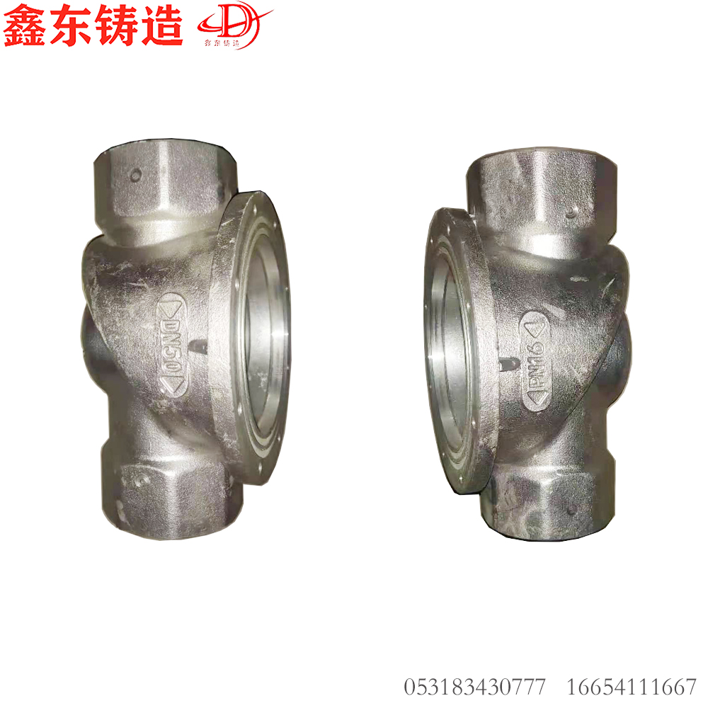 DN50小电磁阀体铝铸件